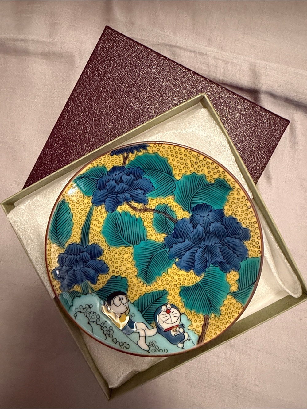 Made in Japan Doraemon porcelain plate